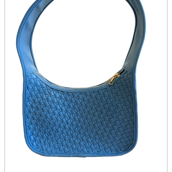 Anthropologie Woven
Neoprene Shoulder Bag BLUE... - Picture 4 of 14